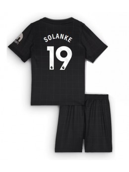 Tottenham Hotspur Dominic Solanke #19 Auswärts Trikotsatz für Kinder 2025-26 Kurzarm (+ Kurze Hosen)